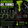 KAWASAKI Oil Funnel - Threaded No-Spill | 