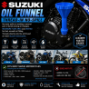 SUZUKI Öltrichter – Einschraubbar, auslaufsicher | 