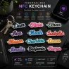 Llavero NFC personalizado con nombre | 