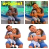 Personaje personalizado estilo Disney Pixar – Imán para nevera o llavero | 
