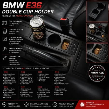 Držák nápojů BMW E36 |