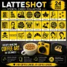 LatteShot Stencil Cards | 