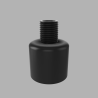 Adaptador para silenciador M18x1 hembra a 1 2-20 UNF macho | 