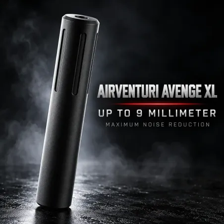 Air Venturi Avenge XL Geluidsdemper 9mm M18x1