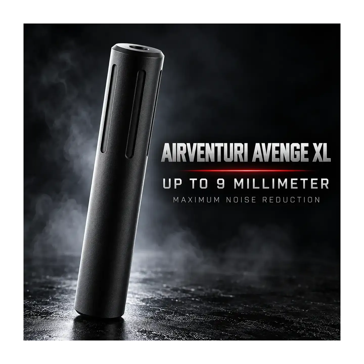 Σιγαστήρας Air Venturi Avenge XL 9mm M18x1