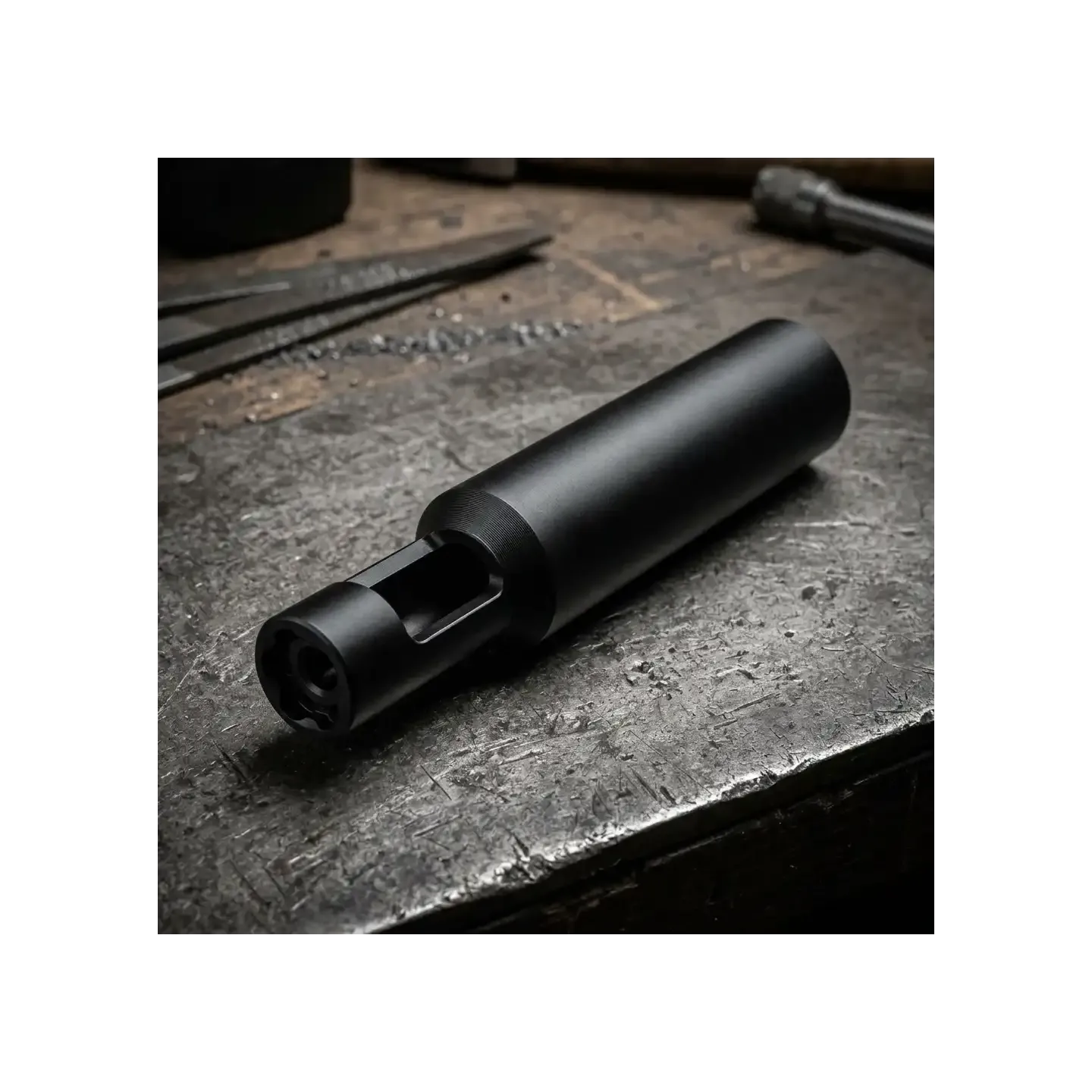 Modérateur de son Weihrauch 15 mm à emboîtement sur canon