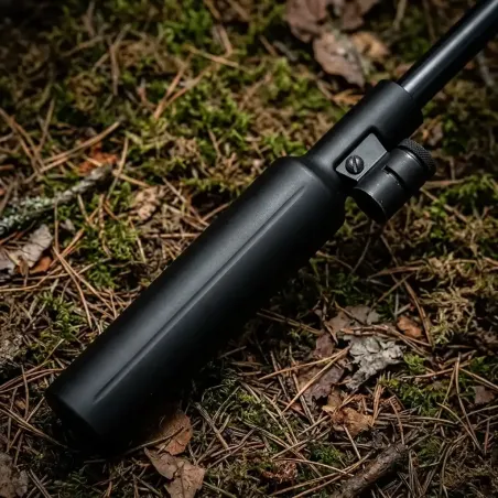 Supressor Weihrauch 15mm Encaixe por Pressão para Cano