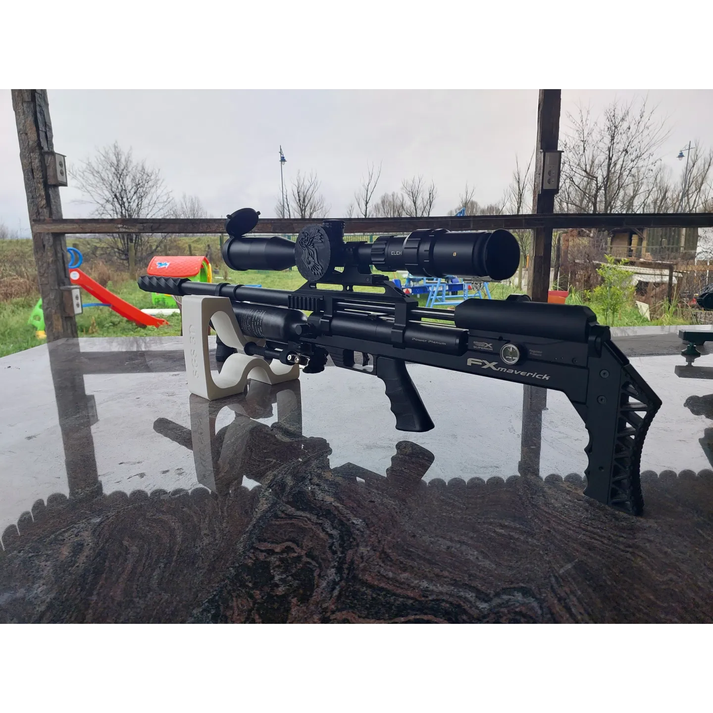 Dvostruki oslonac za pušku (stalak za pucanje) - Price: €65 - FX Airguns