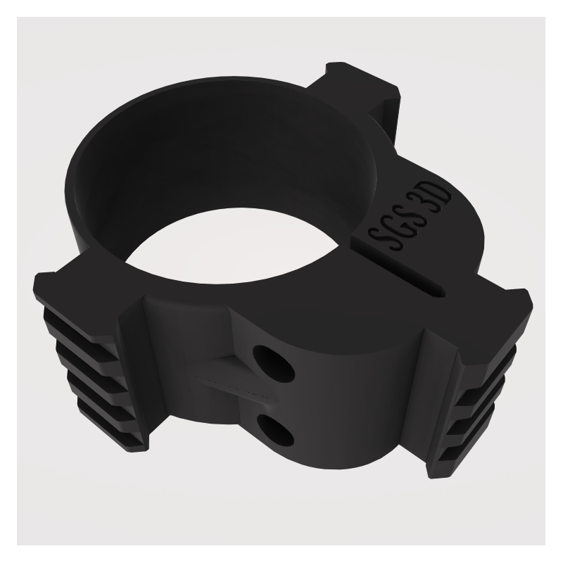 Picatinny Flessenklem 60-62 mm en 52 mm (met zijrails) | FX Airguns