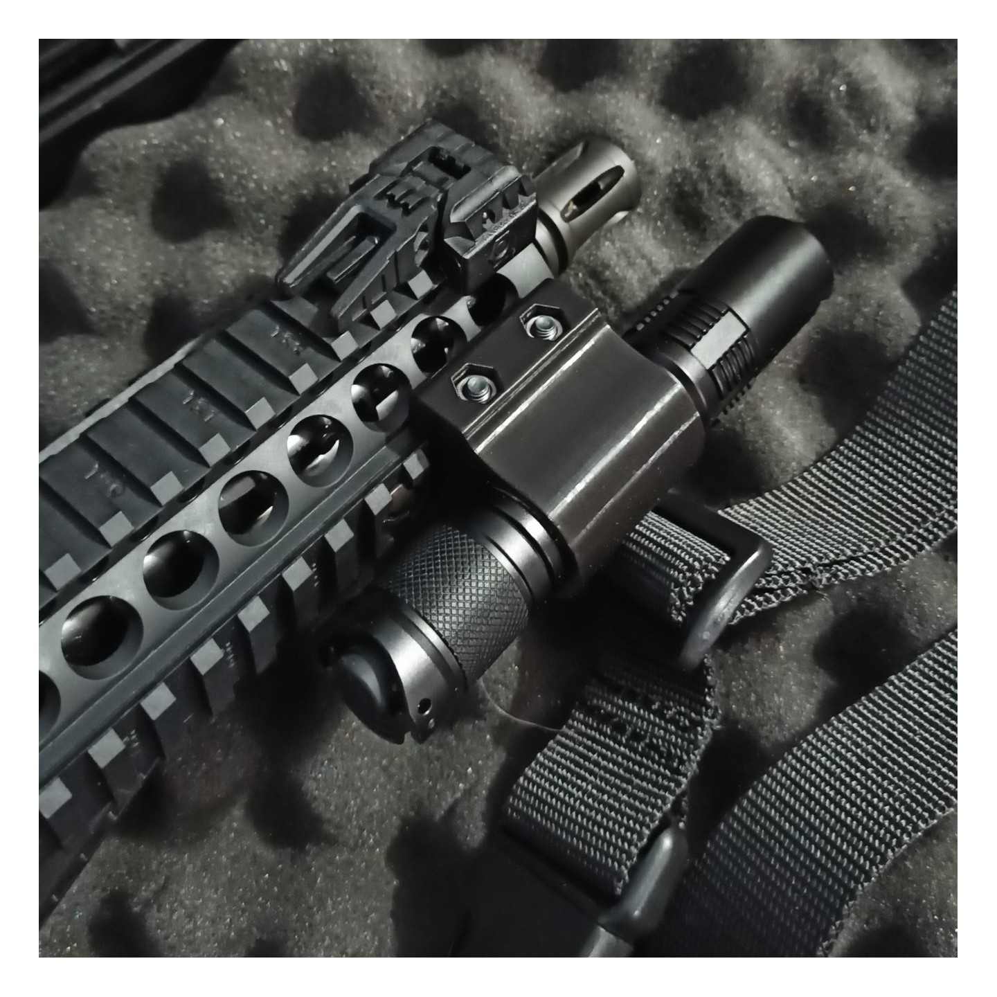 Picatinny-Taschenlampenhalterung 25, 24, 23, 22, 21 mm - Preis: 14 € - FX Airguns