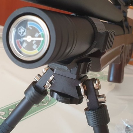 Support bipied KalibrGun Cricket avec rails latéraux | KalibrGun