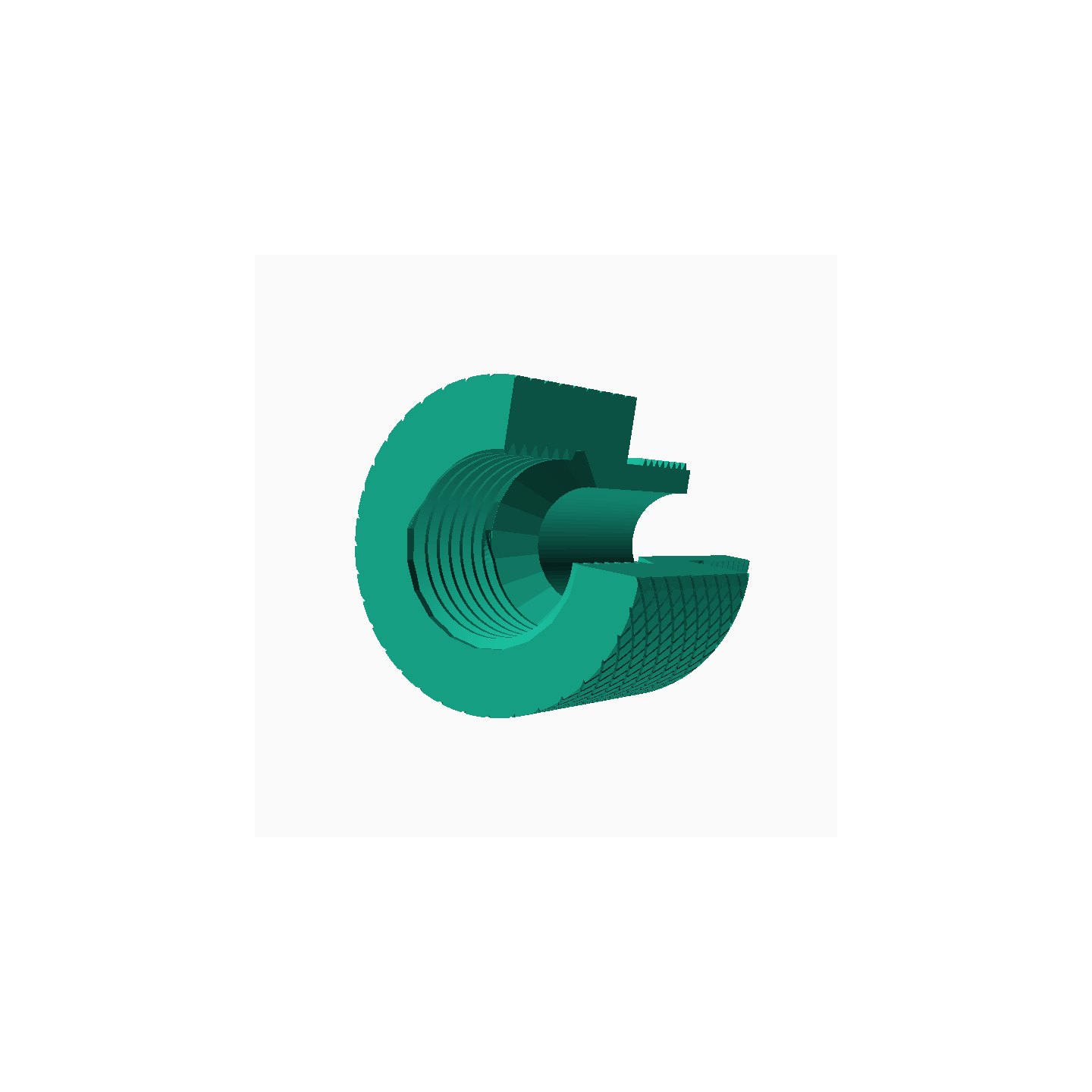 Silencer adapter for airguns Female UNF-1/2 with 20 TPI, Male UNEF 1/2 with 28 TPI - Price: €22 - 