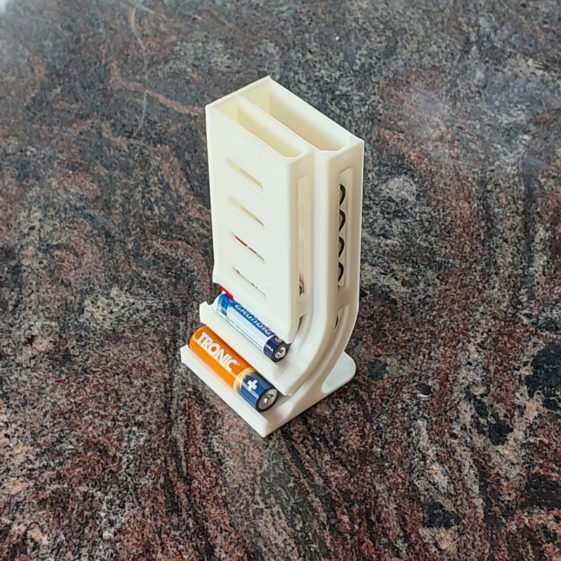 Soporte de batería - Dispensador de batería AA, AAA | 