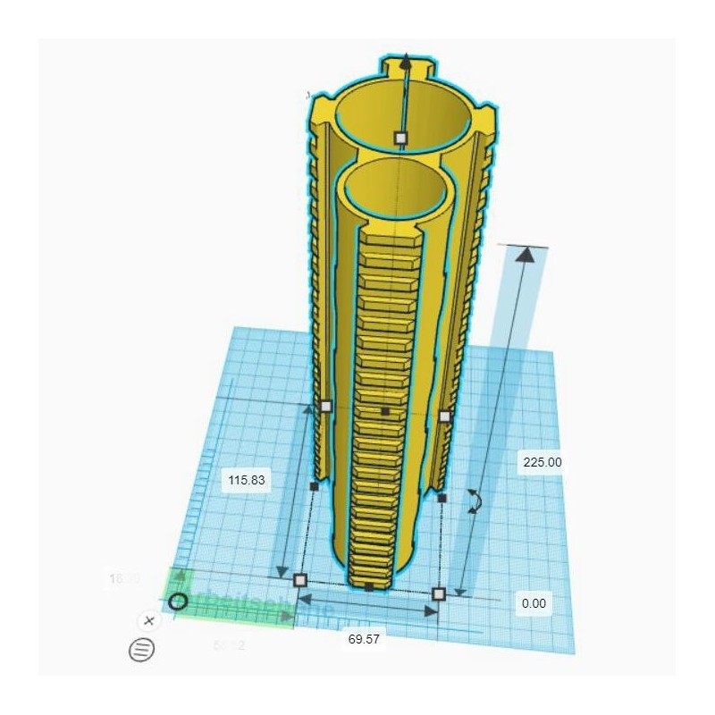 Guardamanos AEA 52 mm - 35 mm (cañón flotante) | AEA Airguns
