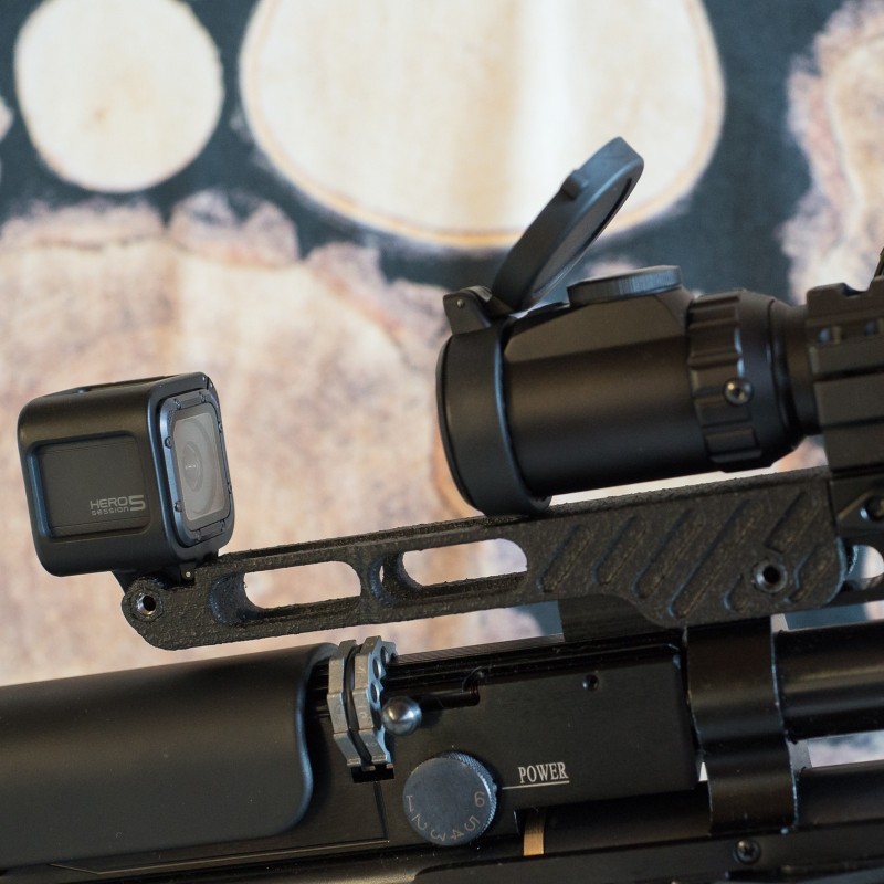 GoPro mount on picatinny rail Hatsan | Hatsan