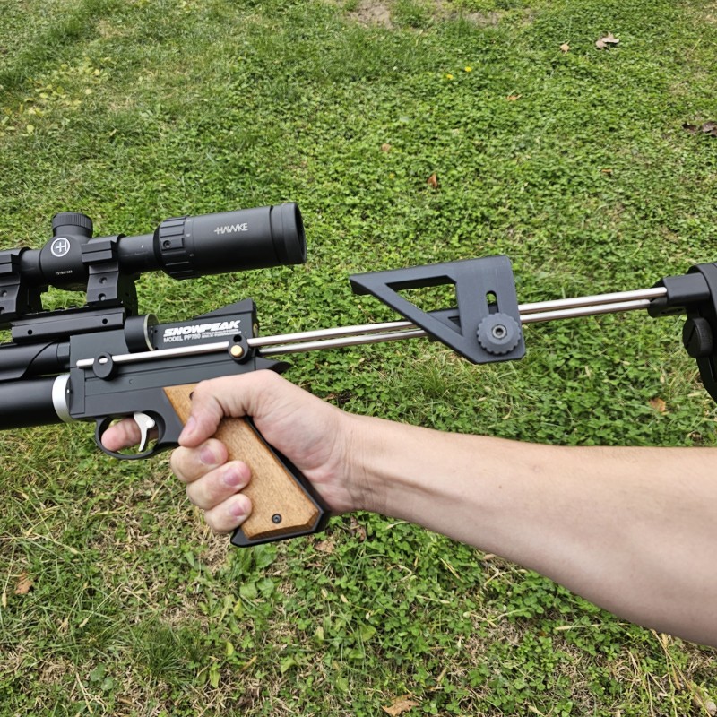 Elevador de bochecha ajustável Artemis Snowpeak PP 750 | Artemis